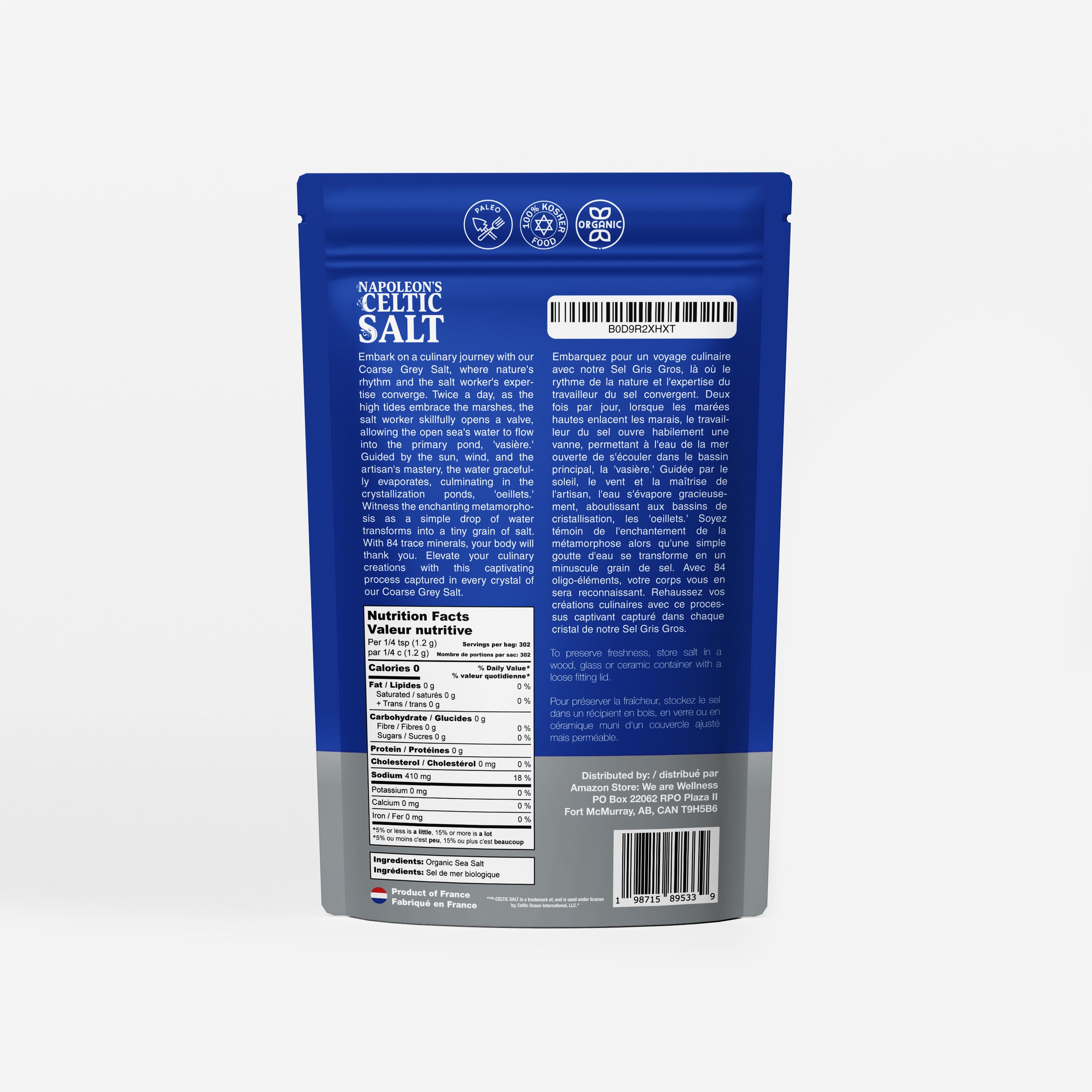 The Napoleon Salt Company - 1.0lb Coarse